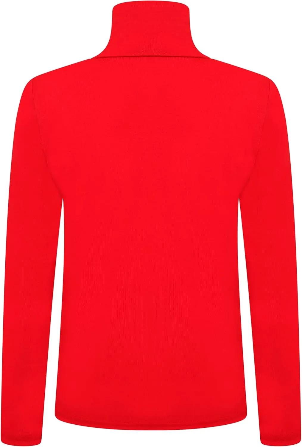 Loxdonz Girls Long Sleeve Turtleneck Tee Shirt Kids Casual High Neck Tops T-Shirts | Youth Size 3-14