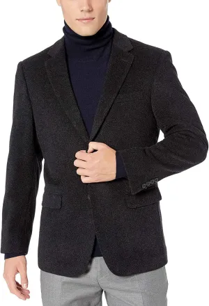 Men's 2 Button Luxury Wool Cashmere Sport Coat - Colors