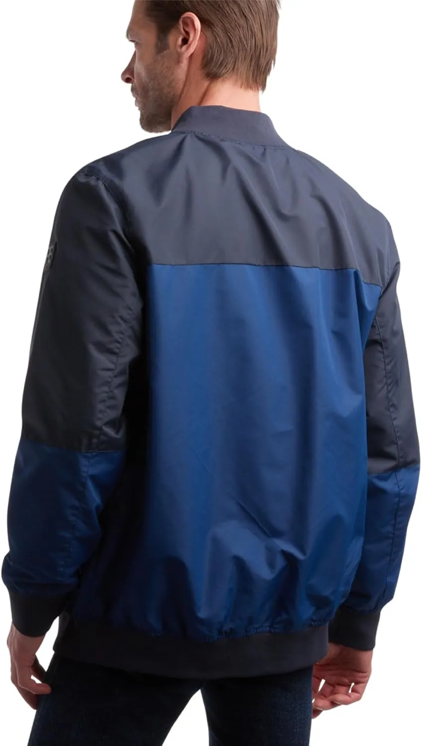 Perry Ellis Men's Jacket - Lightweight Windbreaker - Zip Spring Golf Jacket - Water Resistant Bomber Jacket for Men (S-XXL)