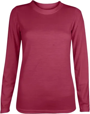 Womens Long Sleeve Shirts Mock Neck Basic Slim Fitted Tops Lightweight Stretch Base Layer T-Shirt Pullovers Tee