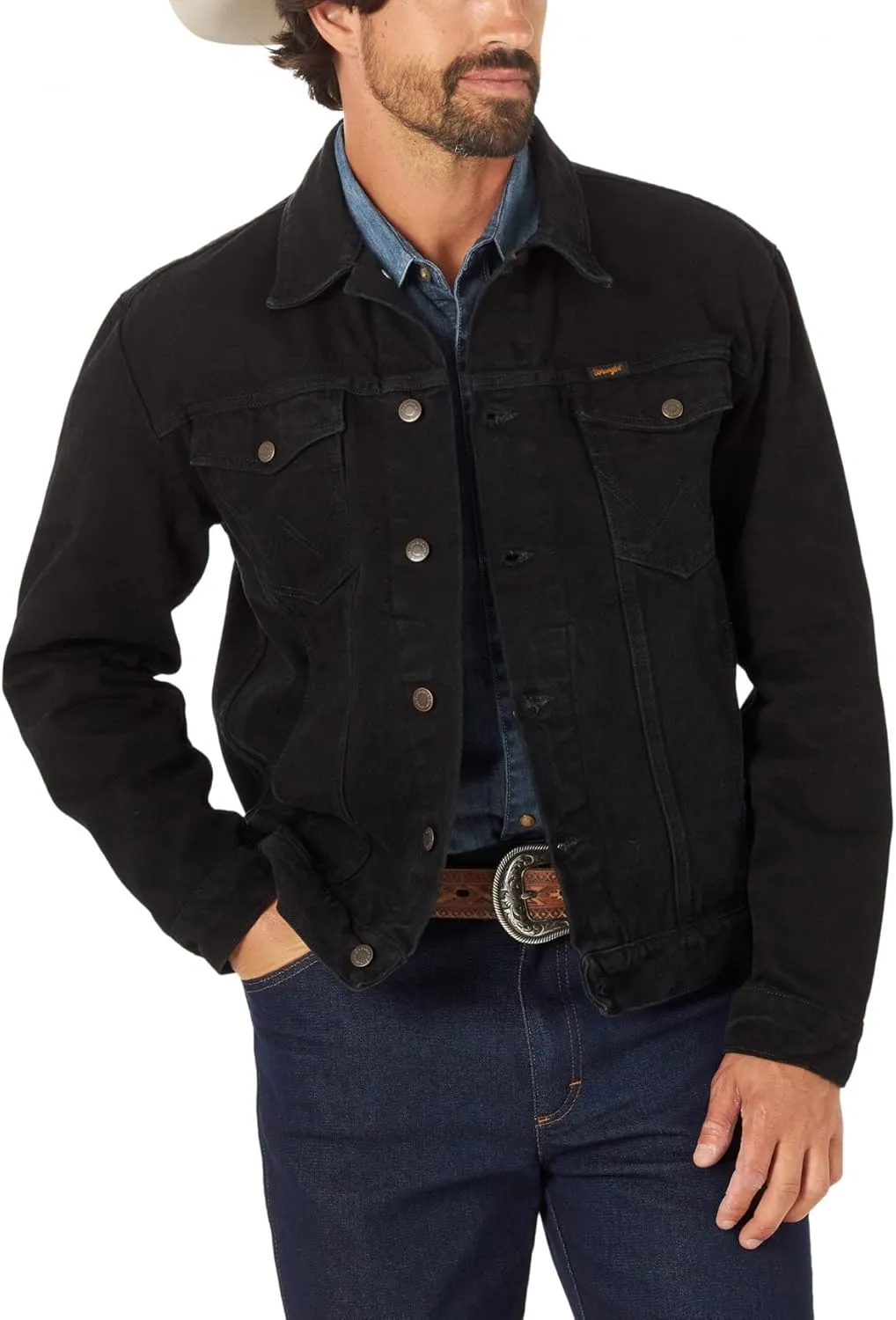 Wrangler Men's Western Unlined Denim Jacket