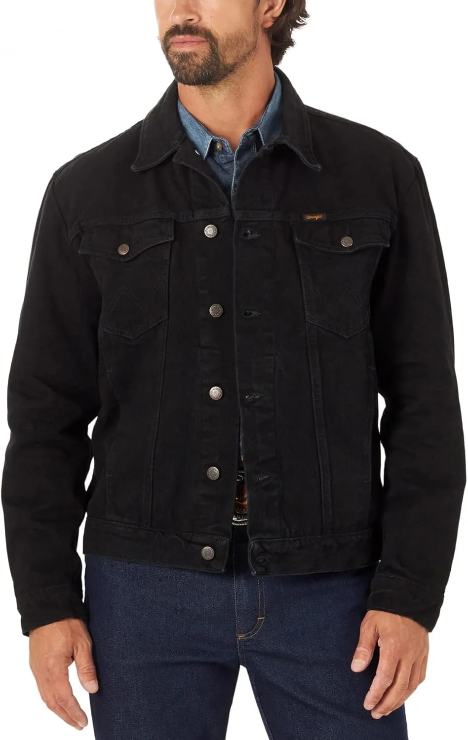 Wrangler Men's Western Unlined Denim Jacket
